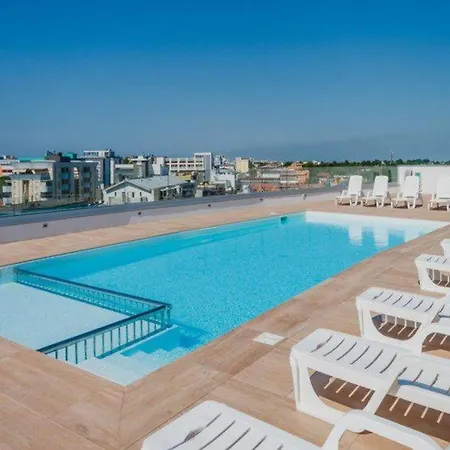 Pool With Views From Modern In Bibione